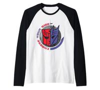 Transformers Choose Your Side Maglia con Maniche Raglan