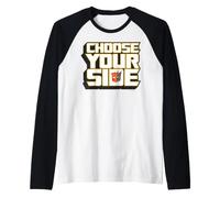 Transformers Choose Your Side Maglia con Maniche Raglan