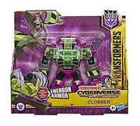 Transformers - Clobber (Cyberverse Ultra Class Action Figure da 17 cm, Si combina con l’armatura Energon per potenziarlo)