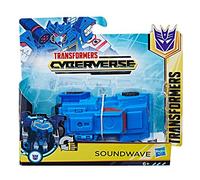 Transformers Cyberverse 1-Step Soundwave di Hasbro E3524-E3522