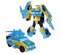 Transformers CYBERWORLD, Armored Cyber Changers, Energon Surge, Bumblebee, Action Figure | Conversione Veloce nella modalità Automobile | Giocattoli di Robot per Bambini e Bambine dai 6 Anni in su