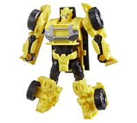 Transformers CYBERWORLD Bumblebee Cyber Changers 4-Inch Action Figure, Quick Cha