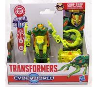 Transformers Cyberworld Chop Shop Armored Cyber Changers Nuovo Hasbro 2025