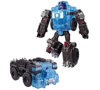 Transformers CYBERWORLD, Cyber Changers, Energon Surge, Optimus Primal, Action Figure da 10 cm | Conversione Veloce nella modalità Camion | Giocattoli di Robot per Bambini e Bambine dai 6 Anni in su