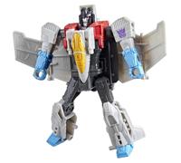 Transformers CYBERWORLD Starscream Cyber Changers 4-Inch Action Figure, Quick Ch