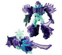 Transformers CYBERWORLD, Ultimate Cyber Changers Energon Surge, Scourge, Action Figure | Conversione Veloce nella modalità Nave Pirata | Giocattoli di Robot per Bambini e Bambine dai 6 Anni in su