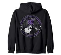 Transformers Decepticon Space Command Felpa con Cappuccio