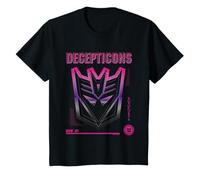 Transformers Decepticons Logo Gen 01 Bambini Maglietta