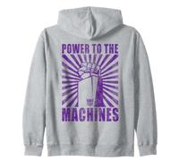 Transformers Decepticons Power to The Machines Felpa con Cappuccio