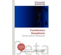 Transformers Decepticons: Video Game, Transformers, Role-Playing Game