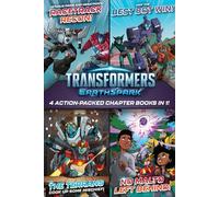 Transformers Earthspark: 4 Action-packed Chapter Books in 1!: Optimus Prime and Megatron's Racetrack Recon!/Terrans Cook Up Some Mischief!/May Best Bot Win!/No Malto Left Behind!