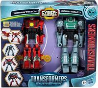 Transformers EarthSpark, Cyber-Combiner, Action Figure Robot di Twitch terres...