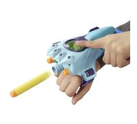 Transformers EarthSpark Cyber-Sleeve Battle Blaster with 3 Nerf Darts and Cyber-Sword, Interactive Role Play Toys for Boys and Girls Ages 6 and Up