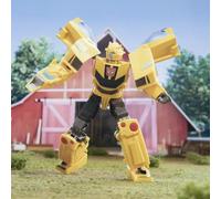 Transformers EarthSpark - Deluxe Class, Action Figure di Bumblebee da 12,5 cm, Giocattoli Robot per Bambini e Bambine dai 6 Anni in su