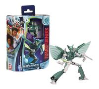 Transformers EarthSpark - Deluxe Class, Action Figure di Nightshade terrestre, 12,5 cm, Giocattoli Robot per Bambini e Bambine dai 6 Anni in su