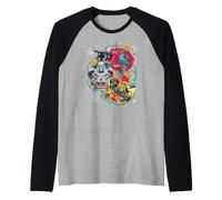 Transformers Evergreen Christmas Main Characters Group Shot Maglia con Maniche Raglan