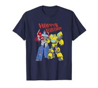 Transformers Evergreen Happy Birthday Autobots Action Pose Maglietta