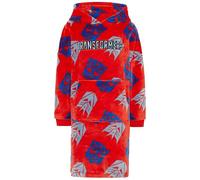 Transformers Felpa con cappuccio oversize indossabile - 10-12 anni 152 cm rosso, Rosso, 10-12 Years