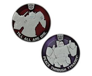 Transformers Generation 1 Collectable Coin G1 Autobots Vs Decepticons Edizione L
