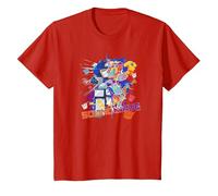 Transformers Generations Soundwave Color Pop Maglietta, Bambini, Rosso, 10 Anni