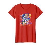 Transformers Generations Soundwave Color Pop Maglietta, Donna, Rosso, XXL