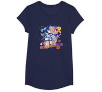 Transformers Generations Soundwave Color Pop Maglietta, Ragazze, Navy, L