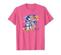 Transformers Generations Soundwave Color Pop Maglietta, Uomo, Rosa mélange, L