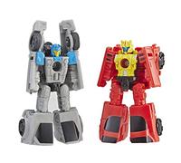 Transformers Generations War for Cybertron: Siege Micromaster Wfc-S4 Autobot Race Car Patrol 2 Pack Action Figure Giocattoli