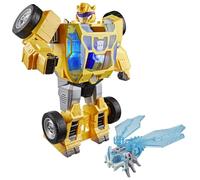 Transformers Giocattoli CYBERWORLD Bumblebee Power Spark Energon Surge, Luci e Suoni, 6+
