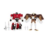 Transformers Giocattoli Generations Kingdom Battle Across Time Collection Deluxe Class WFC-K42 Sideswipe & Maximal Skywarp, età 8 in su, F1208