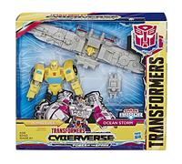 Transformers Hasbro E4329ES0 Cyberverse - Bumblebee con Spark Armor - Si Combina con Il Veicolo Ocean Storm Spark Armor per Potenziarsi - dai 6 Anni in Poi, 14,5-Cm, Multicolore