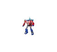 Transformers Hasbro Optimus Prime (Action Figure 25 cm, luci e suoni attivabili con comando vocale, ispirato alla serie Cyberverse Adventures: Battle Call Officer)