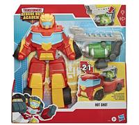 Playskool Heroes Transformers Rescue Bots Academy Rescue Power Hot Shot Converti
