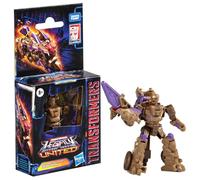 Transformers Legacy United, Core Class, action figure convertibile di Geocron (universo Infernac) da 8,5 cm, dagli 8 anni in su