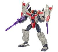 Transformers Legacy United Voyager Class, Starscream (universo Cybertron), action figure convertibile da 17,5 cm, dagli 8 anni in su