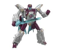 Transformers Legacy United Voyager Class, Vector Prime (universo Cybertron), action figure convertibile da 17,5 cm, dagli 8 anni in su