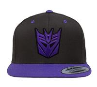 Transformers Licenza Ufficiale Decepticon 3D Patch Premium Snapback cap
