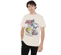 Transformers Maglietta Unisex Transformers Generations Retro Comic Grid Maglietta Unisex t-Shirt Naturale, Naturale, XXL