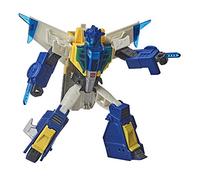 TRANSFORMERS Meteorfire Cyberverse Adventures Battle Call Trooper Class Meteorfire, luci energon ad attivazione vocale, età 6 e su, 5,5 pollici