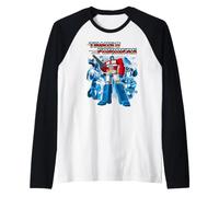 Transformers More Than Meets The Eye! Optimus Prime Autobots Maglia con Maniche Raglan