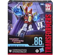 Hasbro Transformers Movie 1986 Studio Series Leader Class Action Figure 2022 Coronation Starscream Figure 22 Cm Multicolor