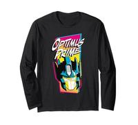 Transformers Neon Optimus Prime Maglia a Manica