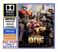 Transformers One (2024) Nuovo DVD Inglese DTS-HDMI 5.1 All Region BLU RAY Disc