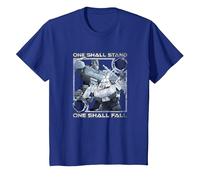 Transformers One Optimus Megatron Clash Maglietta, Bambini, Blu Reale, 2 Anni