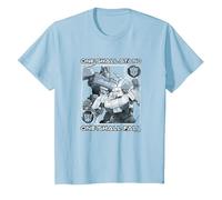 Transformers One Optimus Megatron Clash Maglietta, Bambini, Celeste, 4 Anni