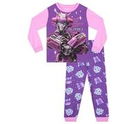 Transformers One Pigiama Ragazza | Autobot Pigiama Invernale Ragazza | Pigiamone Bambina | Viola 4-5 Anni