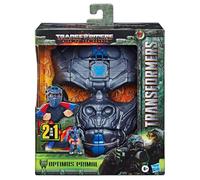 Transformers Optimus Primal 2-in-1 maschera trasformabile e action figure