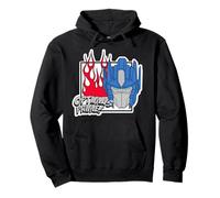 Transformers Optimus Prime Badge Felpa con Cappuccio