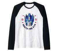 Transformers Optimus Prime More Than Meets The Eye Maglia con Maniche Raglan