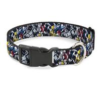 Transformers Plastic Clip Dog Collar Transformers Autobot and Decepticon Robot